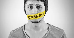 complaining